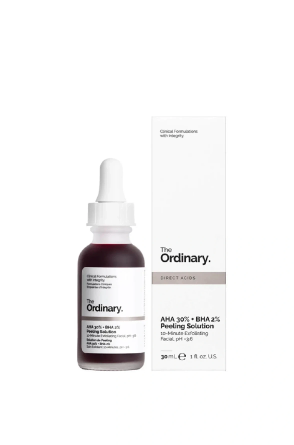 AHA 30% + BHA 2% Exfoliating Peeling Solution